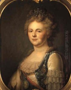 Bildnis Der Zarin Maria Feodorovna Von Rusland