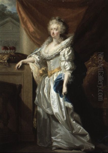 Portrait De Catherine Ii De Russie En Tenue De Sacre - view 1