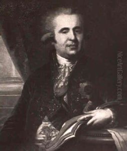 Bildnis Des Reichskanzlers Fursten Alexander Andrejewitsch Besporodko by Johann Baptist Lampi the Elder