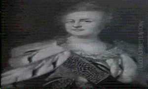 Zarin Katharina Ii, Die Grosse Von Russland by Johann Baptist Lampi the Elder