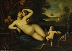 Venus Mit Amoretten by Johann Baptist the Younger Lampi