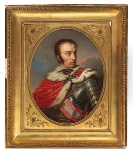 Portrait Of Field Marshal Archduke Charles Of Austria-teschen by Johann Baptist the Younger Lampi