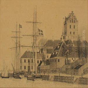 Harbour Scenery From Middelfart Harbour Scenery From Middelfart