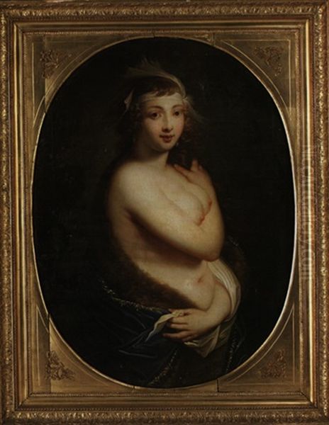 Halbakt-bildnis Der Jungen Ehefrau Des Malers P.p. Rubens Helene Fourment - view 1