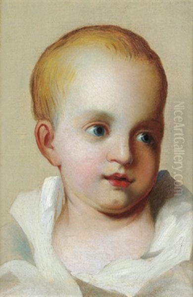 Bildnis Eines Knaben, Sohn Napoleons Und Der Erzherzogin Maria Luise Von Osterreich, Konig Von Rom, Herzog Von Reichsstadt - view 1