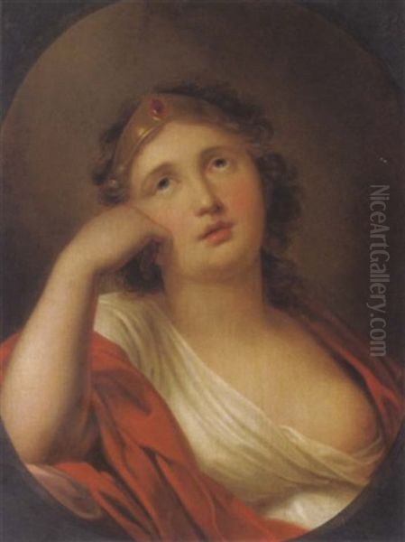 Bildnis Einer Jungen Dame Mit Goldenem Stirnreif - view 1