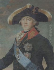 Portraet Af Den Russike Zar Paul I Portraet Af Den Russike Zar Paul I