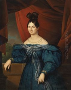 Bildnis Anna Katharina Leibenfrost by Franciszek Lampi