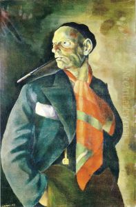 Self-portrait by Vilho Lampi