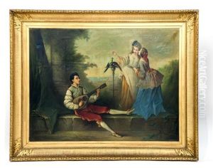 La Serenade Pour Les Belles Ou Les Deux Perroquets