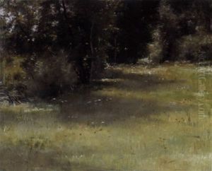 Paysage De Sous-bois by Pierre (Desire Eugene) Franc Lamy