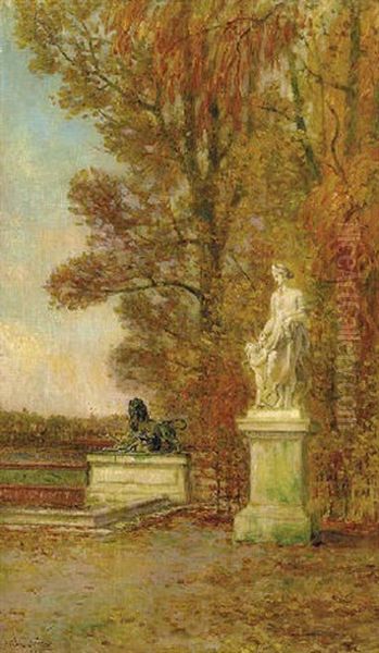 Statues In The Garden Of Versailles - view 1
