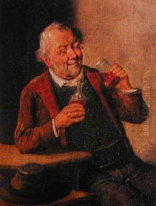 Nalewajacy Wino, Xix W. by Frank Behrens