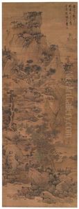 Landscape After Wang Meng by Lan Ying