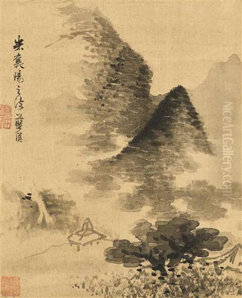 Landscape In The Style Of Mi Fu - view 1