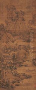 Landscape After Zhao Mengfu by Lan Ying