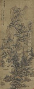 Landscape After Huang Gongwang by Lan Ying