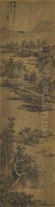 Landscape After Wu Zhen by Lan Ying