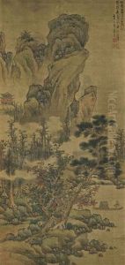 Mountains In The Mist by Lan Ying
