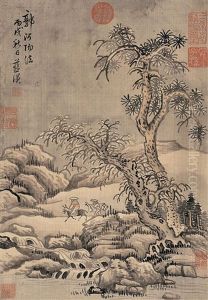 Landscape And Character by Lan Ying