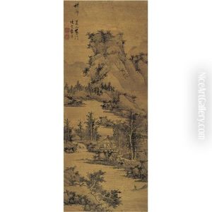 Fishing On The River by Lan Ying