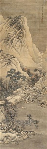 Snow Covered Landscape - view 1