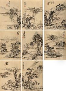 Landscape (+ 9 Others; 10 Works) by Lan Ying