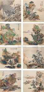 Landscape (12 Works) by Lan Ying