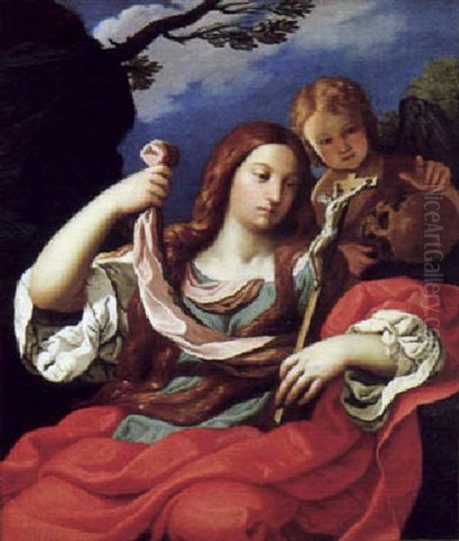 Die Magdalena Mit Einem Engel - view 1