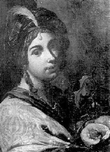 Figura Femminile Con Turbante - view 1