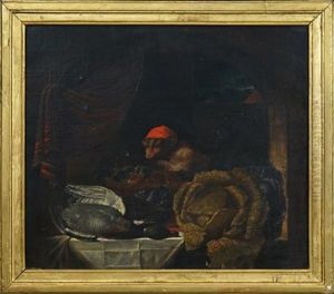 Red Cap by George Lance