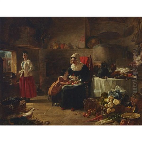 Preparing For The Feast - view 1