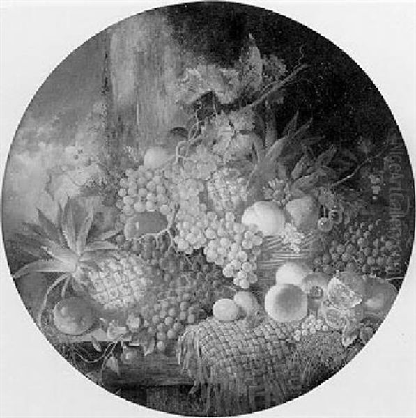 Still Life With Grapes, Apples And Pomegranates - view 1