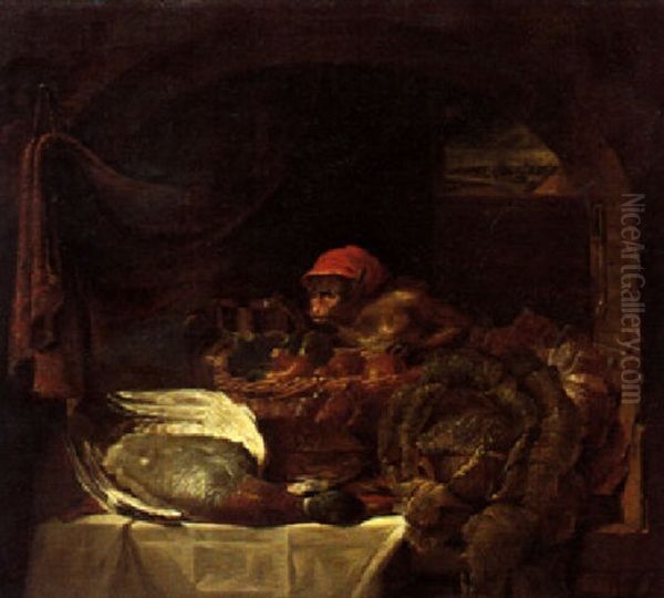 Still Life With A Monkey - view 1