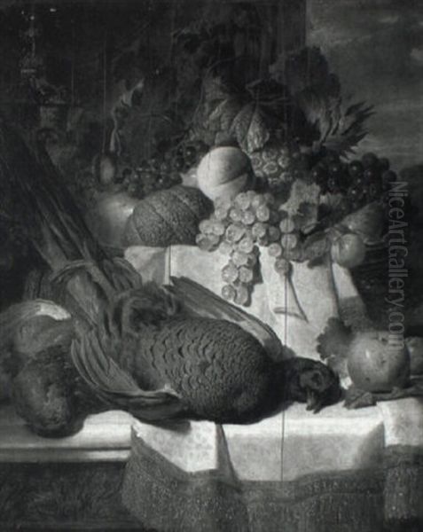 Still Life With Fruit And Phesant - view 1