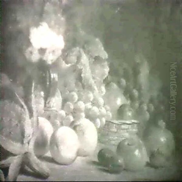 Still Life Of Fruit And Flowers - view 1