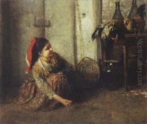 Il Mangime Ai Polli by Egisto Lancerotto