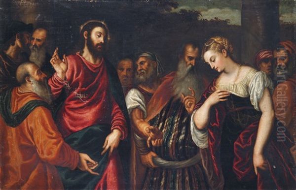 Christus Und Die Ehebrecherin - view 1