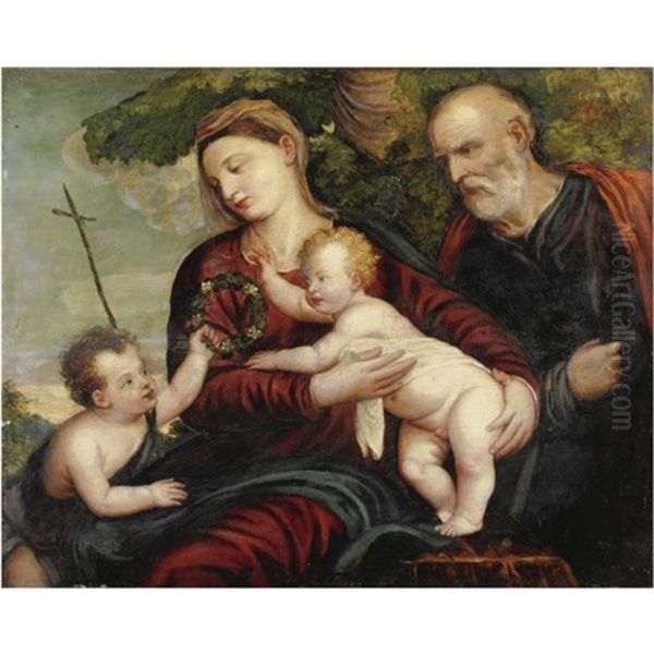 Sacra Famiglia Con San Giovannino - view 1
