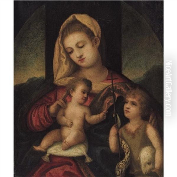 The Madonna And Child With The Infant Saint John The Baptist - view 1