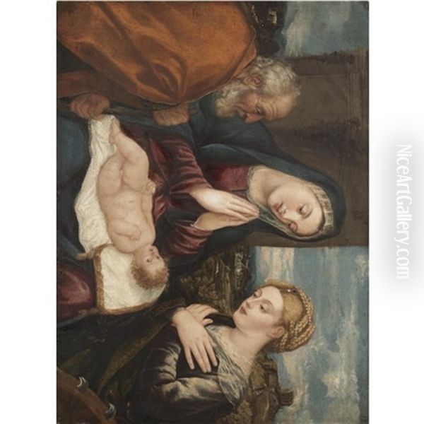 The Holy Family With Saint Catherine Of Alexandria - view 1