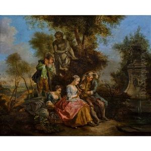 Le Maitre Galant by Nicolas Lancret