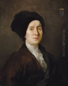 Portrait De Pierre Mangot, Seigneur D"orgeres, De Dreville Et De Dauray by Nicolas Lancret
