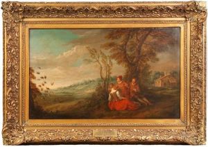 The Bird Trap by Nicolas Lancret