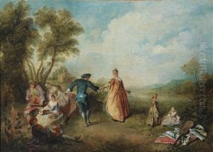 Les Agrements De La Campagne by Nicolas Lancret