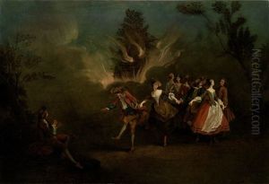 Allegorie Auf Das Element Feuer