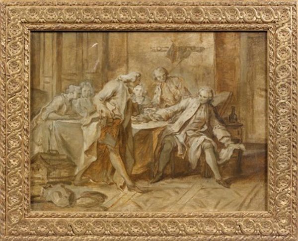 Le Repas De Pate D'anguilles (study) - view 1