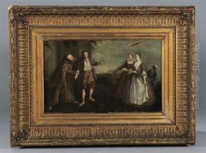 La Tentation by Nicolas Lancret