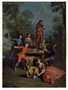 Joyeuse Compagnie by Nicolas Lancret