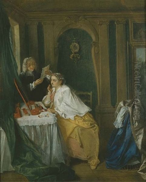 A Lady At Her Toillette - view 1